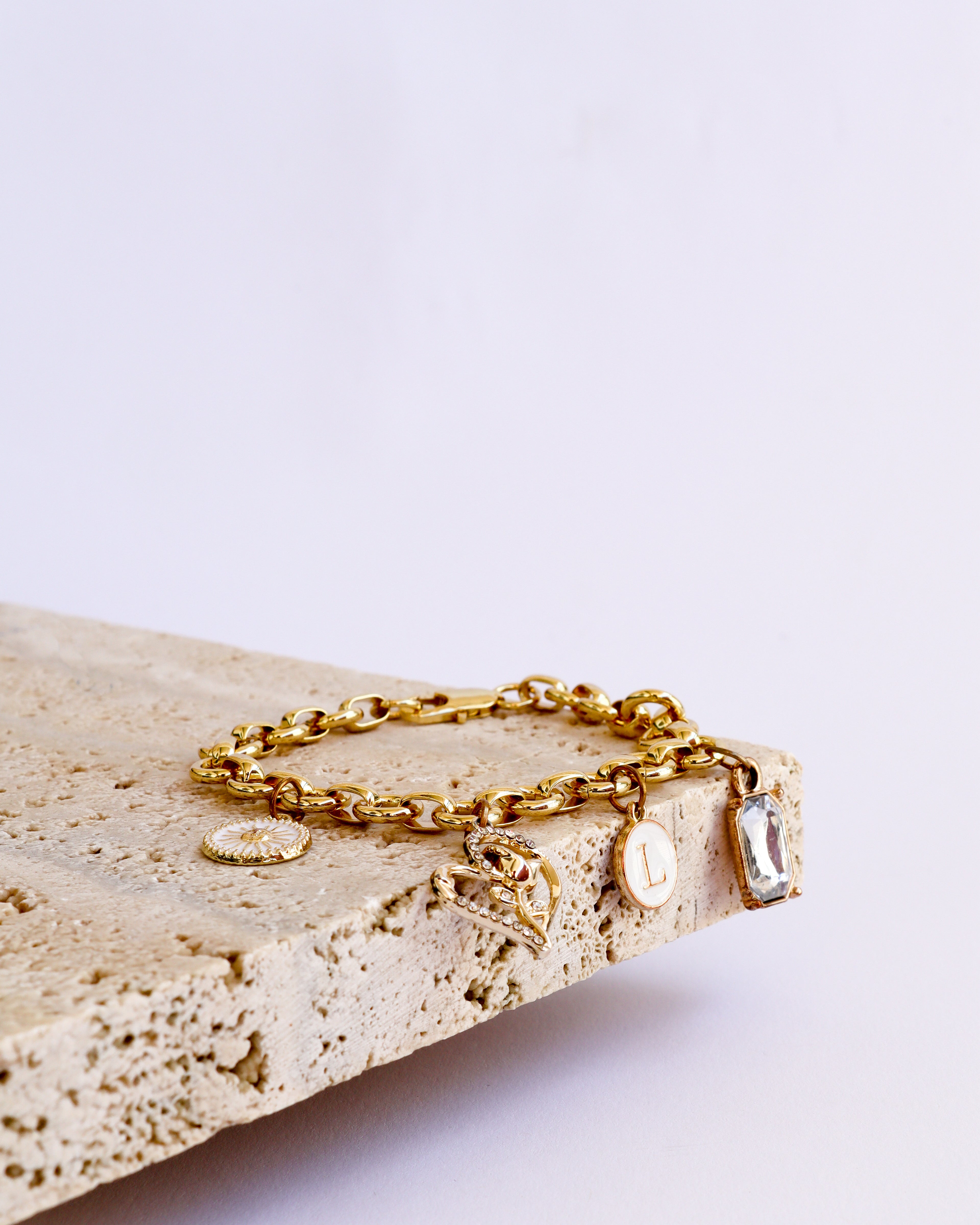 Custom Golden Story Bracelet